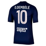 Günstige Fußballtrikots Paris Saint-Germain O. Dembele 10 Heimtrikot 2025-26 Kurzarm